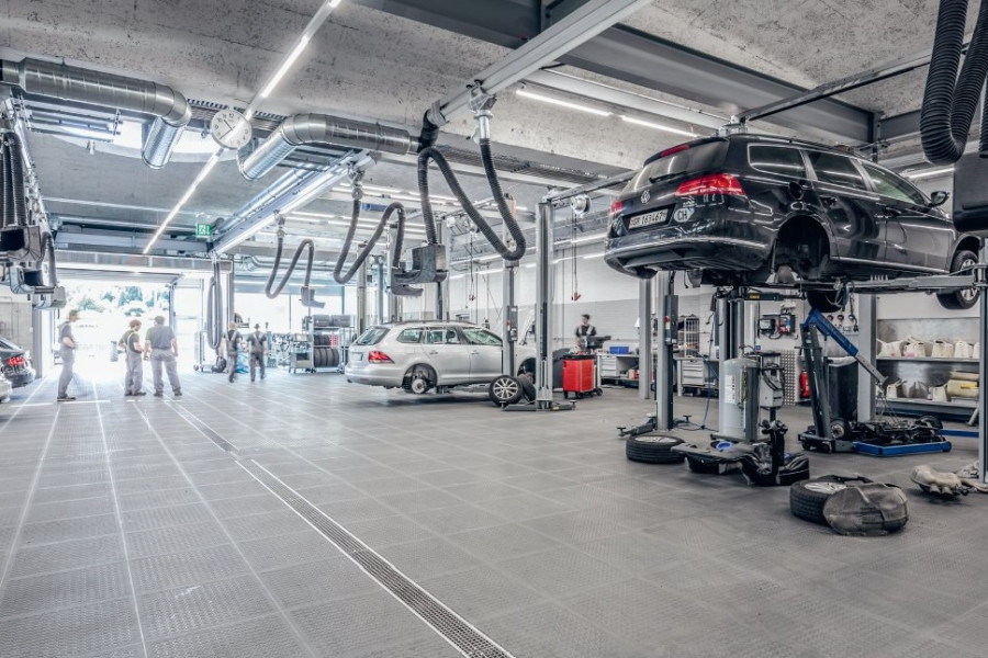 AMAG Chur Neubau der modernsten Garage Graubündens