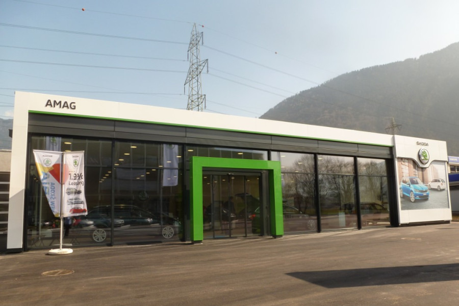 AMAG Chur Škoda Showroom